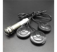 Pickup Chitarra Acustica AD 35 AD 20 Mini Pickup Piezoelettrico con Triplo Amplificatore e Sensore a Stick per Chitarra Acustica(3 Head Pickup)