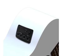 Pickup chitarra acustica con 12 sintonizzatore della stessa velocità Uscita audio Installazione facile per chitarre popolari Materiale plastico 6.35 Controllo del volume