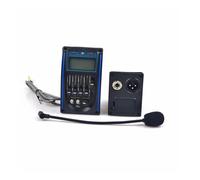 Pickup Chitarra Acustica Kit 10 Pz 5 Bande Chitarra Acustica Preamplificatore EQ Equalizzatore Pickup Sistema Di Sintonizzazione Con Micro Pickup Del Telefono Per Chitarra Acustica