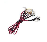 Pickup Chitarra Acustica Kit Pickup Doppio Piezoelettrico Pick-up Jack Da 6,35 Mm Con Controllo Del Tono Del Volume Per Chitarra Acustica