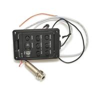 Pickup Chitarra Acustica Kit Sintonizzatore EQ Preamplificatore Pickup Per Chitarra Acustica A 4 Bande Piezo Mic Beat Per Blend 301
