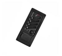 Pickup Chitarra Acustica Preamplificatore equalizzatore EQ per chitarra acustica elettrica a quattro bande con controllo del volume degli acuti dei medi e dei bassi.