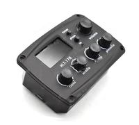 Pickup Chitarra Acustica Preamplificatore per chitarra acustica a 4 bande con accordatore di programma digitale equalizzatore pickup piezoelettrico e accessori