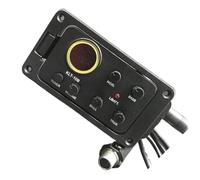 Pickup Chitarra Acustica Preamplificatore per chitarra acustica equalizzatore a tre bande accordatore phase shifter pickup piezoelettrico in ceramica