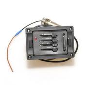 Pickup Chitarra Acustica Principianti Pickup per chitarra acustica a 4 bande preamplificatore equalizzatore accordatore microfono piezoelettrico metronomo 6 specifiche(Classic 4)
