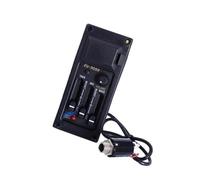 Pickup Chitarra Acustica Principianti Preamplificatore Set di pickup a tre bande per chitarra acustica Equalizzatore piezoelettrico 505R Leggero e portatile Music Element