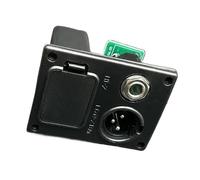 Pickup Chitarra Acustica Professionale Pickup per chitarra acustica equalizzatore alimentatore da 9 V supporto con interfaccia XLR 5 o 10 pezzi(10pcs)