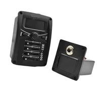 Pickup Chitarra Acustica Professionale Preamplificatore con equalizzatore a 4 bande per chitarra acustica con accordatore cromatico LCD