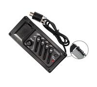 Pickup Chitarra Acustica Professionale Preamplificatore EQ a quattro bande 7545R pickup per chitarra acustica uscita 6.5 mm