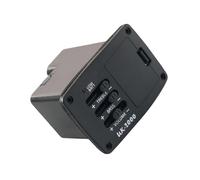 Pickup Chitarra Acustica Professionale Preamplificatore equalizzatore acustico a 3 bande con pickup piezoelettrico Uke da 3.5 mm a 6.35 mm