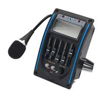 Pickup Chitarra Acustica Professionale Preamplificatore equalizzatore con accordatore piezoelettrico a cinque bande per chitarra acustica dotato di microfono e display LCD.