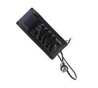 Pickup Chitarra Acustica Professionale Preamplificatore per chitarra acustica equalizzatore pickup piezoelettrico con controllo del volume accordatore a quattro bande(7545R)