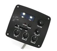 Pickup Chitarra Acustica Professionale Preamplificatore Pickup Doppio ingresso Chitarra acustica Equalizzatore a 3 bande Feedback Notch Controllo di fase Accordatore LCD