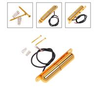 Pickup chitarra elettrica oro con cablaggio in tessuto vintage e magneti Alnico