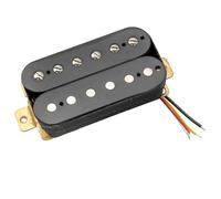 Pickup Chitarra Elettrica Pickup al ponte Humbucker al manico con carica aperta in ceramica dal tono classico(Neck Black)