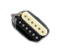 Pickup Chitarra Elettrica Pickup per chitarra elettrica a doppia bobina Manico e ponte Zebra Colore regolabile Slug Pole Pezzi con viti(Bridge)