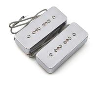 Pickup Chitarra Elettrica Pickup per chitarra elettrica Alnico5 Pickup a scatola portasapone con magnete a doppia bobina a doppio strato adatto per chitarra elettrica LP(Silver)