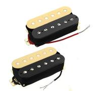 Pickup Chitarra Elettrica Pickup per chitarra elettrica giallo e nero Accessori per chitarra Doppio pickup per chitarra elettrica