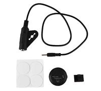 Pickup Chitarra Universale Piezo, Microfono a Contatto da Incollare, Nero 3.5cm - Amplifica il Suono Naturale, Facile da Installare, Compatibile con Vari Strumenti a Cas