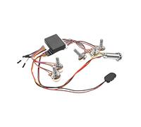 Pickup circuito preamplificatore basso precablato con equalizzatori EQ attivi e passivi - Cablaggio per chitarra per pickup attivo per basso