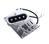 Pickup con piastra B a 4 pale, violino per chitarra elettrica B, piastra B con sella in metallo con chiave e Ss, per controllo del suono della chitarra TL e