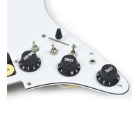 Pickup Del Battipenna Battipenna Per Chitarra Elettrica SSH Per Mano Sinistra Due Humbucker + UN Humbucker + Interruttore Di Silenzio Piastra Precablata Caricata(C)