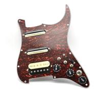 Pickup Del Battipenna Cablaggio Battipenna Per Chitarra SSH Caricato Precablato + Interruttore Di Silenzio Pickup A Doppia Bobina Per Chitarra Elettrica ST(I)
