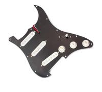 Pickup Del Battipenna Pickup per battipenna per chitarra elettrica SSS Elegante set di pickup bianco con caricamento superiore nero