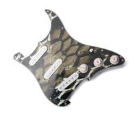 Pickup Del Battipenna Pickup per battipenna per chitarra elettrica SSS, set di parti durevoli con pannello caricato elegante e unico