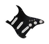 Pickup Del Battipenna Pickup SSS Single Coil Set durevole con battipenna precablato a 7 vie completamente caricato (Color : 3/4)