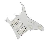 Pickup Del Battipenna Set di parti per chitarra alla moda a tre strati bianco, battipenna per chitarra elettrica HSH