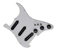 Pickup Del Battipenna Set di pickup a bobina singola SSS con battipenna precablato completamente caricato a 7 vie, componente per chitarra (Color : 4)