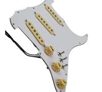 Pickup Del Battipenna Set di pickup a bobina singola SSS con battipenna precablato completamente caricato a 7 vie, componente per chitarra (Color : 5)
