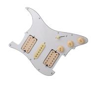 Pickup Del Battipenna Set di sostituzione squisito per battipenna per chitarra elettrica HSH, coperchio anteriore, gruppo circuito (Color : 3)