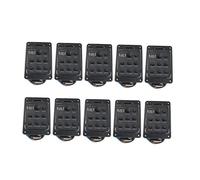 Pickup Del Foro Sonoro Chitarra 10 Pezzi Preamplificatore Per Chitarra Acustica EQ Tuner Pickup Piezoelettrico Equalizzatore Con Microfono Beat Board Per Chitarra Folk 301 201 101 Pickup(201 x 10pcs)
