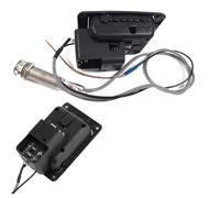 Pickup Del Foro Sonoro Chitarra 201 Preamplificatore Per Chitarra Acustica Con Pickup Piezoelettrico Preamplificatore Per Chitarra Acustica A 4 Bande EQ Accordatore Mic Blend Preamplificatore Professi