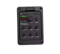 Pickup Del Foro Sonoro Chitarra Accordatore EQ Per Chitarra Acustica Classica Pickup Piezoelettrico Preamplificatore Integrato Equalizzatore A 4 Bande