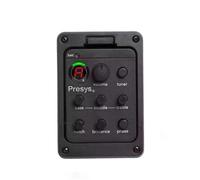 Pickup Del Foro Sonoro Chitarra Accordatore EQ Per Chitarra Acustica Classica Pickup Piezoelettrico Preamplificatore Per Chitarra Acustica Equalizzatore A 4 Bande Preamplificatori Integrati Accessori