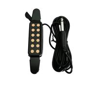 Pickup Del Foro Sonoro Chitarra Amplificatore Per Pickup Per Chitarra Acustica Trasduttore Pickup Per Chitarra Foro Sonoro Strumenti Musicali Accessori Per Chitarra(Gold)