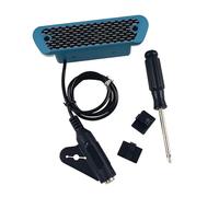 Pickup Del Foro Sonoro Chitarra Amplificatore Trasduttore Per Chitarra Con Microfono Controllo Del Volume Del Tono Accordatore Per Chitarra Acustica Accessori Per Pickup