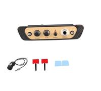 Pickup Del Foro Sonoro Chitarra Cajon Box Drum Preamp Pickup Pickup Per Strumenti Musicali Con Microfono Pickup Per Chitarra Con Uscita Da 1/4 Di Pollice