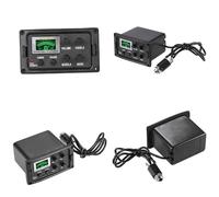 Pickup Del Foro Sonoro Chitarra Chitarra Acustica Equalizzatore A 3 Bande Tono E Volume Amplificatore Preamplificatore Pickup Piezoelettrico Con Funzione Di Fase Accordatore Display LCD