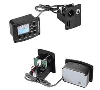 Pickup Del Foro Sonoro Chitarra Chitarra Acustica Equalizzatore A 4 Bande Tono E Volume Amplificatore Preamplificatore Pickup Piezoelettrico 6,35 Mm Con Funzione Pitch Note Notch