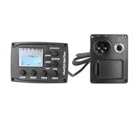 Pickup Del Foro Sonoro Chitarra Chitarra Acustica Equalizzatore A 4 Bande Tono E Volume Amplificatore Preamplificatore Pickup Piezoelettrico 6,35 Mm Con Tacca Di Nota