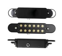 Pickup Del Foro Sonoro Chitarra Classico Pickup Per Chitarra Acustica A 12 Fori Con Trasduttore Magnetico E Cavo Audio Accessori Per La Riduzione Del Rumore
