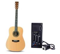 Pickup Del Foro Sonoro Chitarra Kit Di Pickup Preamplificatore Equalizzatore EQ A 3 Bande Amplificatore Piezoelettrico Per Chitarra Acustica Pickup Per Chitarra Acustica