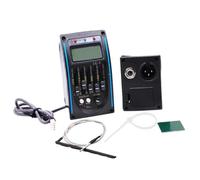 Pickup Del Foro Sonoro Chitarra LC-5 5 Bande Chitarra Acustica Pickup EQ Preamplificatore LCD Accordatore Piezo Pickup Equalizzatore Accessori Professionali Per Chitarra