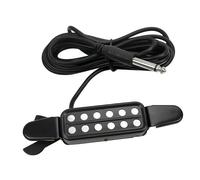 Pickup Del Foro Sonoro Chitarra Pickup Per Chitarra Acustica Classica Trasduttore Amplificatore Pickup Per Chitarra Foro Sonoro Strumenti Musicali Pickup Per Chitarra(Silver)
