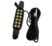 Pickup Del Foro Sonoro Chitarra Pickup Per Chitarra Acustica Classica Trasduttore Amplificatore Pickup Per Chitarra Foro Sonoro Strumenti Musicali Accessori Per Pickup(Gold)