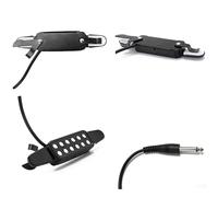 Pickup Del Foro Sonoro Chitarra Pickup Per Chitarra Acustica Classica Trasduttore Amplificatore Pickup Per Chitarra Foro Sonoro Strumenti Musicali Accessori Per Pickup(Silver)